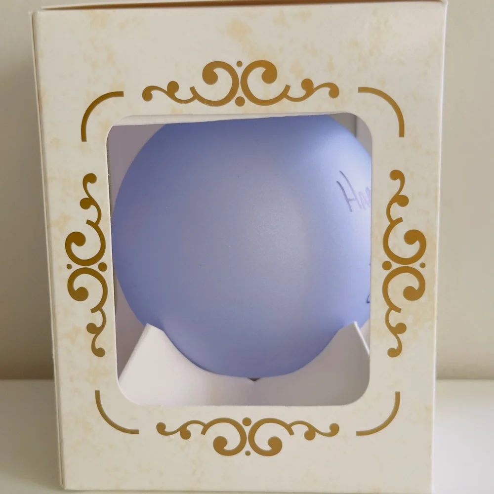 Dionne Warwick Signed Christmas Ornaments Set of 2